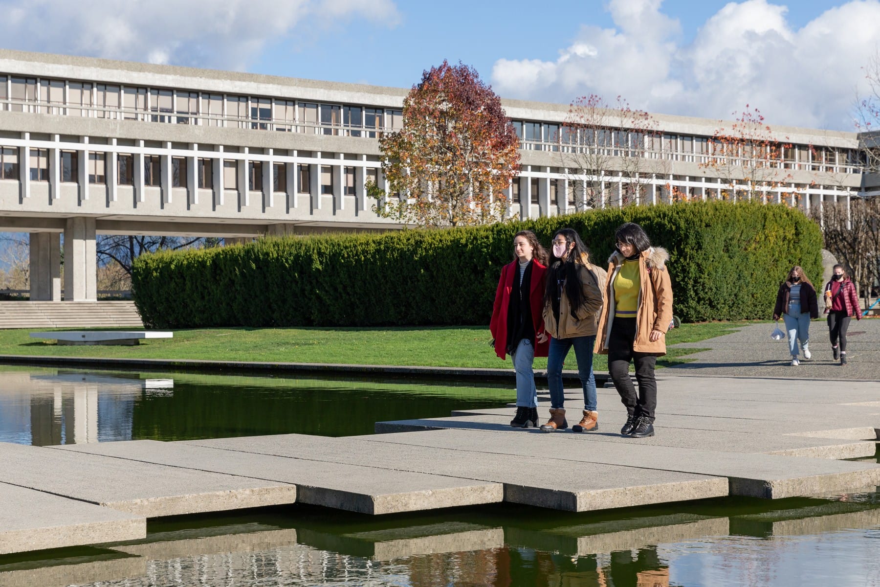 Students at simon frasher university